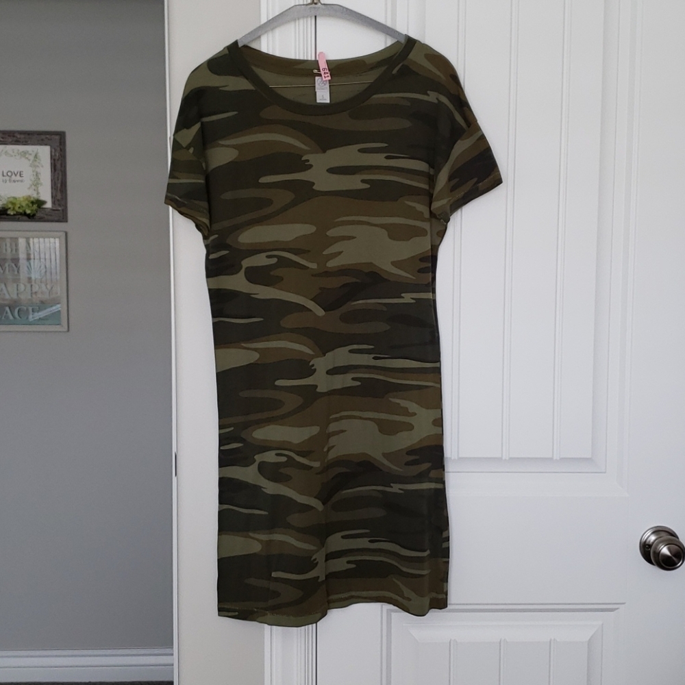 Alternative Camo Tee Dress